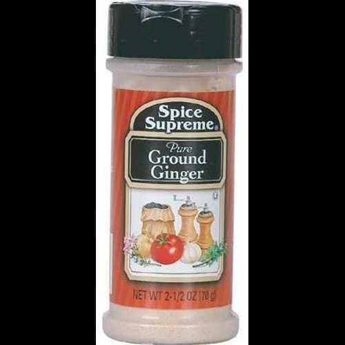 スパイス スプリーム ジンジャー、純粋な粉末 1.75 オンス シェーカー (6 個パック) DDI Spice Supreme ginger, pure ground 1.75oz Shaker (Pack of 6)