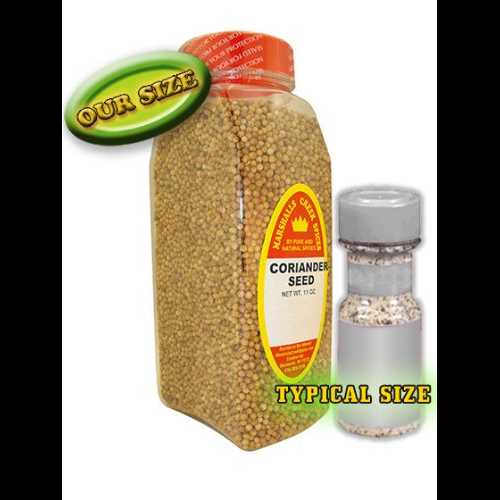 Marshall's Creek Spices Marshalls Creek Spices XL Size Marshalls Creek Spices Coriander Seed Whole Seasoning, 10 Ounce, 10 Ounce
