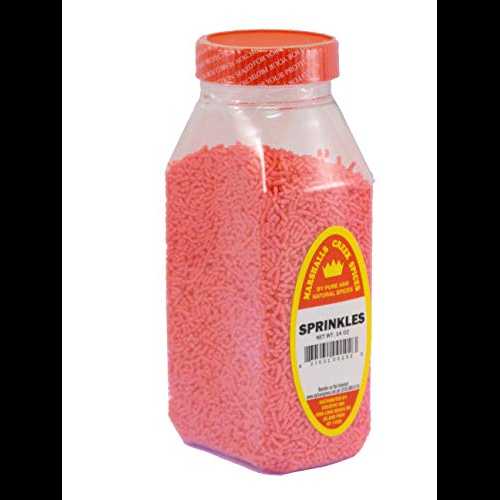 マーシャルズ クリーク スパイス スプリンクル シーズニング、ピンク、XL サイズ、20 オンス Marshall's Creek Spices Marshall s Creek Spices Sprinkles Seasoning, Pink, XL Size, 20 Ounce