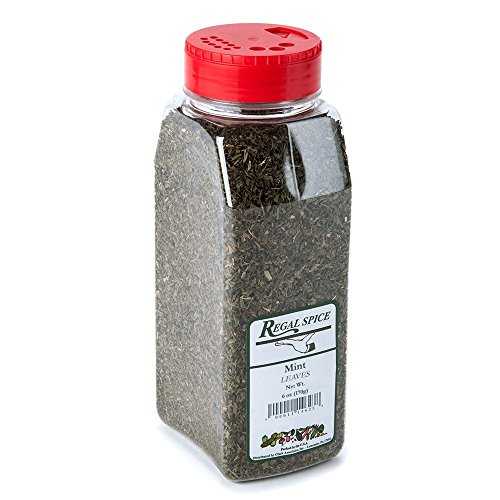 ハーブ&スパイス 乾燥葉 (ミント 6オンス) REGAL Herb & Spices Dried Leaves (Mint 6 oz)