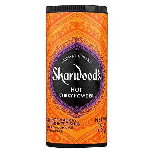 Sharwoods, カレーパウダー ホット、3.6 オンス Sharwoods, Curry Powder Hot, 3.6 Ounce