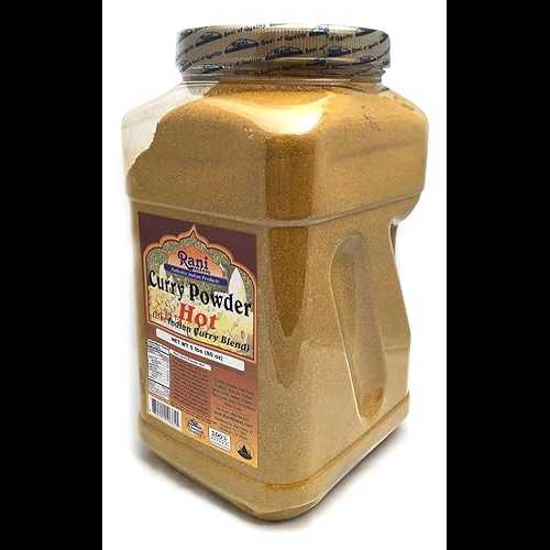 5 ポンド (80 オンス) 2.27kg ~ PET ジャー、ラニ カレー パウダー ホット ナチュラル 11 スパイス ブレンド 5 ポンド (80 オンス) バルク ~ 無塩 ビーガン グルテンフリー食材 非遺伝子組み換え Rani Brand Authentic Indian Products