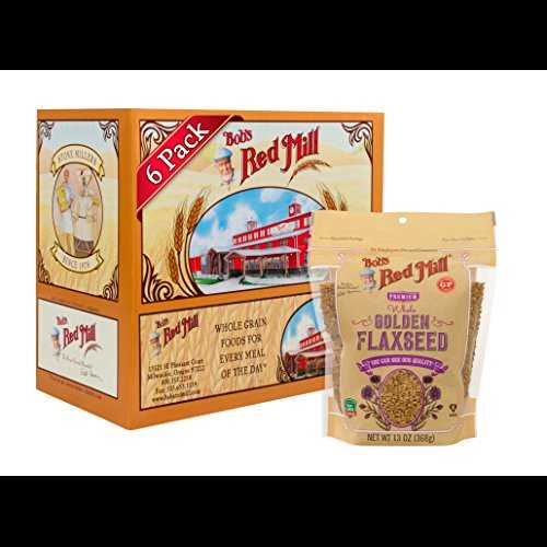 Bob's Red Mill 生全粒ゴールデン亜麻仁、13 オンス (6 個パック) Bob's Red Mill Raw Whole Golden Flaxseed, 13-ounce (Pack of 6)