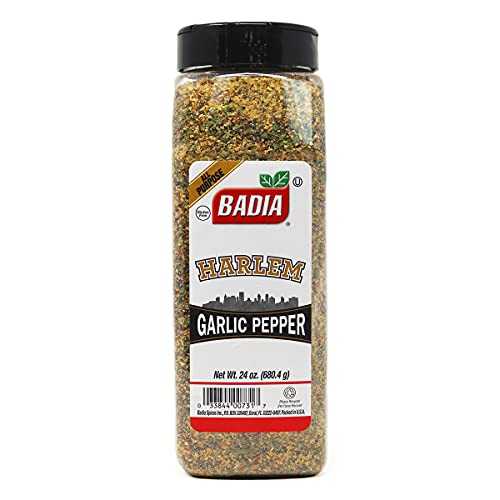 Badia Harlem ガーリックペッパー、24 オンス (6 個パック) Badia Harlem Garlic Pepper, 24 Ounce (Pack of 6) Badia Harlem ガーリックペッパー、24 オンス (6 個パック) Badia Harlem Garlic Pepper, 24 Ounce (Pack of 6)
