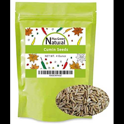 全粒クミンシード 4 オンス、生のすべて天然グルテンフリー、非遺伝子組み換え、地中海料理および南西アジア料理用の全粒クミンシードバルク Natural Plus Green Whole Cumin Seeds 4 Ounces, Raw All Natural Gluten Free Non-GMO, Whole Cumin Seedのサムネイル
