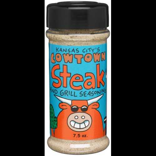 カウタウン ステーキ＆グリルシーズニング、7.5オンス シェーカーボトル Cowtown Steak And Grill Seasoning, 7.5-Ounce Shaker Bottle