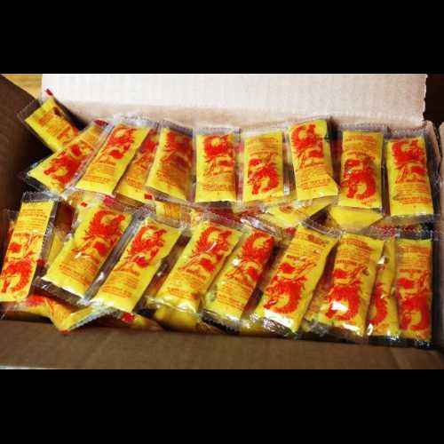 D&J アジアン マーケットのチャイニーズ マスタード パケット (Lady 500) Chinese Mustard Packets ( Lady 500)at D&j Asian Market