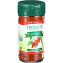 フロンティアハーブ オーガニックグラウンドパプリカ、2.1オンス Frontier Co-op Frontier Herb Organic Ground Paprika, 2.1 oz