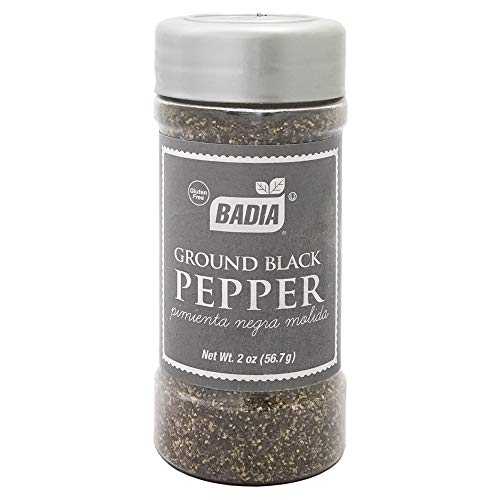 バディアペッパーブラックグラウンド、2オンス Badia Pepper Black Ground, 2 oz
