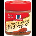 マコーミック グランド (カイエン) レッドペッパー 1オンス (4 パック) McCormick GROUND (Cayenne) RED PEPPER 1oz (4 Pack)