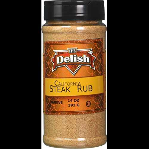 カリフォルニア ステーキ ラブ by イッツ デリッシュ、ミディアム ジャー It's Delish California Steak Rub by Its Delish, Medium Jar カリフォルニア ステーキ ラブ by イッツ デリッシュ、ミディアム ジャー It's Delish California Steak Rub by Its Delish, Medium Jar