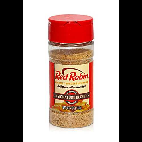 レッドロビン オリジナルブレンド シグネチャーシーズニング、4オンス Red Robin Original Blend Signature Seasoning, 4 Ounce