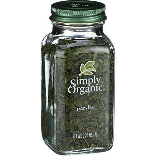 Simply Organic パセリフレーク カット & ふるいにかけた ORGANIC 0.26 オンス ボトル Simply Organic Parsley Flakes Cut & Sifted ORGANIC 0.26 oz. Bottle