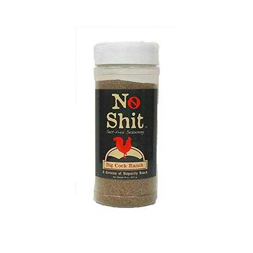ビッグコックランチの無塩調味料 No Shit Salt Free Seasoning From Big Cock Ranch