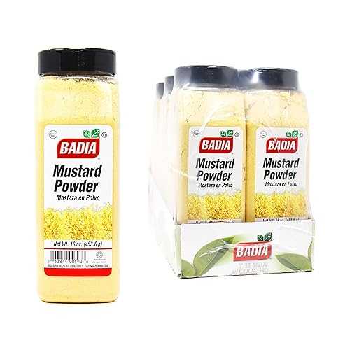 Хǥ ޥ ɥ饤16  (6 ĥѥå) Badia Mustard Dry, 16 Ounce (Pack of 6)