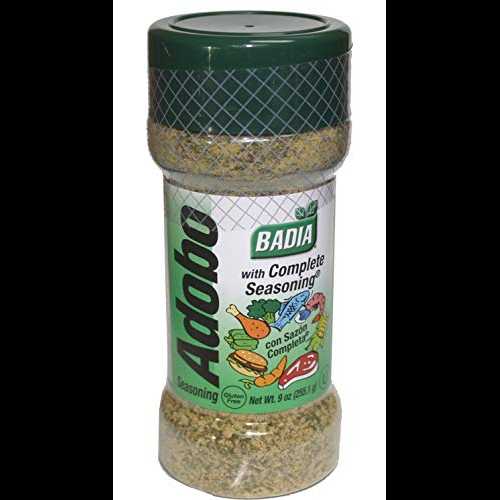 Badia Adob​​o 完全調味料付き 9 オンス、コーシャ、GF Badia Adobo with Complete Seasoning 9 oz, Ko..
