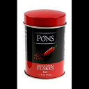 Pons. Hot Smoked Dried Peppers Flakes. Smoked Paprika Flakes. 40g (1.41oz)