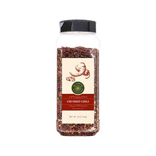 US-FARMERS ナチュラル プレミアム品質 チリクラッシュレッドペッパー (11オンス) US FARMERS ALL-NATURAL FOODS US-FARMERS Natural Premium Quality Chili Crushed Red Pepper (11oz)