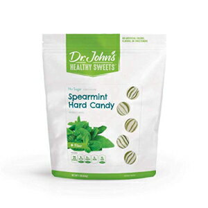 楽天GlomarketDr. John's Healthy Sweets シュガーフリー スペアミント ハード キャンディー （100 個、1 ポンド） Dr. John's Healthy Sweets Sugar-Free Spearmint Hard Candies （100 count, 1 LB）