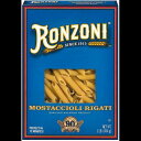 ロンゾーニ モスタッチョリ リガティ パスタ 16 オンス Ronzoni Mostaccioli Rigati Pasta 16 oz