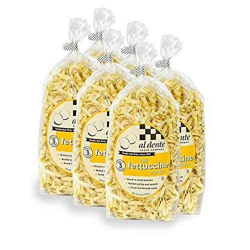 アルデンテエッグフェットチーネ、12オンスバッグ(6個パック) Al Dente Egg Fettuccine, 12-Ounce Bag (Pack of 6) アルデンテエッグフェットチーネ、12オンスバッグ(6個パック) Al Dente Egg Fettuccine, 12-Ounce Bag (Pack of 6)