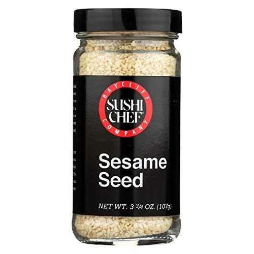 Sushi Chef Sesame Seeds - 3.75 ounce - 12 per case Sushi Chef Sesame Seeds - 3.75 ounce - 12 per case