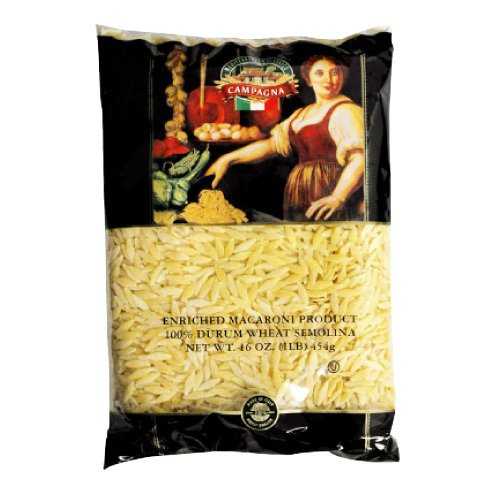 Campagna Orzo Pasta No.61, 1-Pound (Pack of 20)