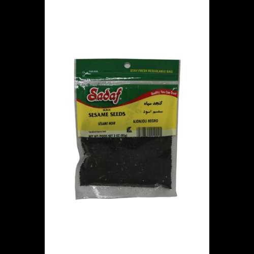   3 Sadaf Black Sesame Seeds 3oz.
