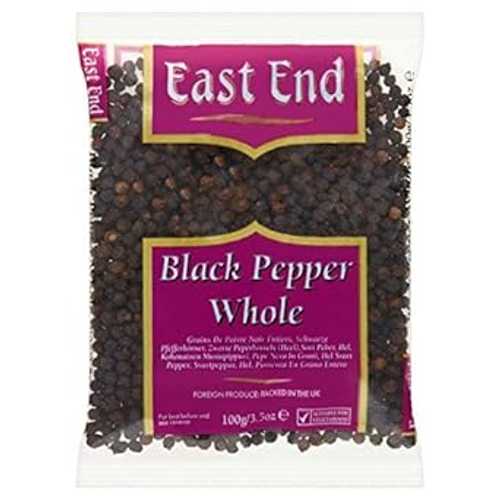 East End Black Pepper Whole - 100g