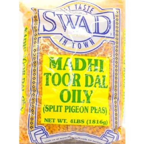 졼 Х å ꡼ ȥ 롢4 ݥ Great Bazaar Swad Oily Toor Dal, 4 P...