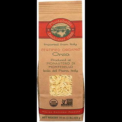 Montebello Pasta Orzo Artisan, 16 Ounce