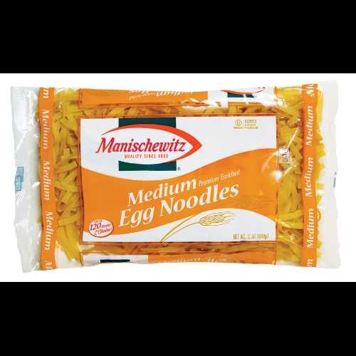 Manischewitz Medium Egg Noodles, 12 Ounce (Pack of 12)