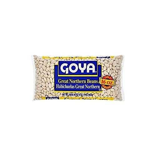 ゴーヤ グレート ノーザン ビーンズ ハビチュエラス 16 オンス 3個パック。 Goya Great Northern Beans Habichuelas 16 Oz. Pack Of 3.