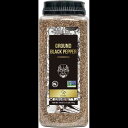 Soeos テーブルグラウンドブラックペッパー、18 オンス (510g) 非遺伝子組み換え、新鮮なペッパーコーンパウダーバルク、ペッパーを新鮮に保つためにパック、詰め替え用にすぐに使用できるペッパーコーン、レギュラー Soeos Table Ground Black Pepper, 18 oz