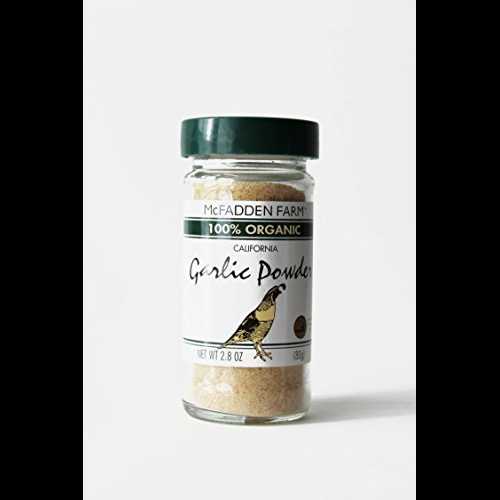 マクファデンファームのオーガニックガーリックパウダー McFadden Farm Organic Garlic Powder