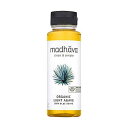 Madhava Organic, ゴールデン ライト ブルー アガベ、ニュートラル マイルド フレーバー、11.75 オンス Madhava Organic, Golden Light Blue Agave, Neutral Mild Flavor, 11.75 oz
