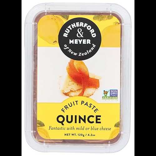 ラザフォード&マイヤー フルーツ ペースト、マルメロ、4.2 オンス容器 (4 個パック) Rutherford & Meyer Rutherford and Meyer Fruit Paste, Quince, 4.2-Ounce Containers (Pack of 4) ラザフォード&マイヤー フルーツ ペースト、マルメロ、4.2 オンス容器 (4 個パック) Rutherford & Meyer Rutherford and Meyer Fruit Paste, Quince, 4.2-Ounce Containers (Pack of 4)
