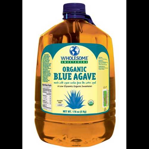 健全な甘味料オーガニック ブルーアガベ、176 オンス、1 ケース Wholesome Sweeteners Organic Blue Agave, 176oz , 1 Case 健全な甘味料オーガニック ブルーアガベ、176 オンス、1 ケース Wholesome Sweeteners Organic Blue Agave, 176oz , 1 Case