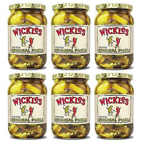 Wickles オリジナル スライス、16 オンス (パック - 6) Wickles Original Slices, 16 oz (Pack - 6) Wickles オリジナル スライス、16 オンス (パック - 6) Wickles Original Slices, 16 oz (Pack - 6)