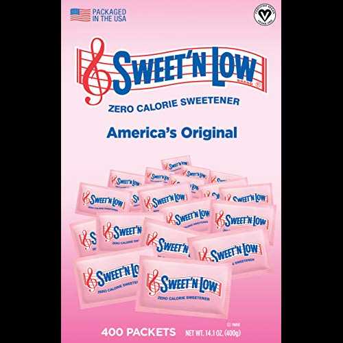 Sweet'N 低甘味料、400 袋 (4 個) Sweet'N Low Sweetener, 400 Count Packets (4 Count)