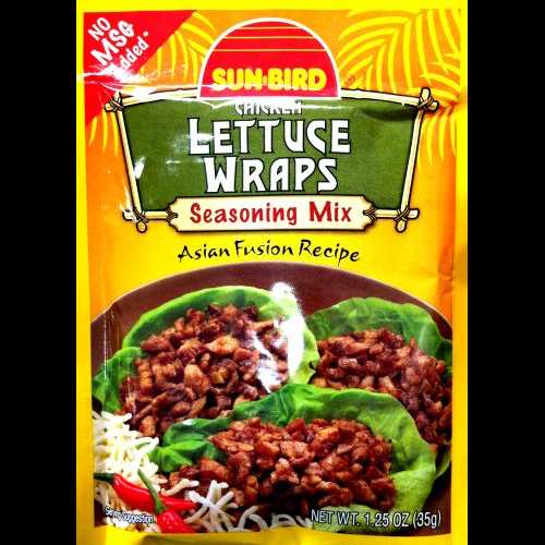 Sun Bird Sunbird Mix Wrps Chckn Lettuce