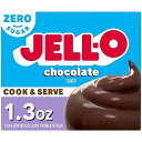 Jell-O Chocolate Flavor Zero Sugar Cook & Serve Reduced Calorie Pudding & Pie Fi...
