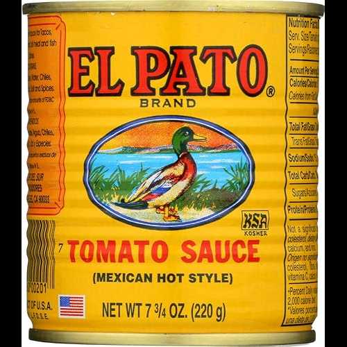 El Pato B30407 El Pato Tomato Sauce -24x7.75oz by EL PATO El Pato B30407 El Pato Tomato Sauce -24x7.75oz by EL PATO