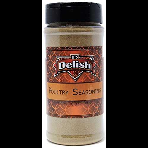 Its Delish の鶏肉シーズニング、6 オンス 中瓶 Poultry Seasoning by Its Delish, 6 Oz. Medium Jar