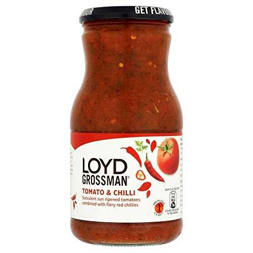ロイド・グロスマン パスタソース - トマト&チリ (660g) - 2個パック Loyd Grossman Pasta Sauce - Tomato & Chilli (660g) - Pack of 2