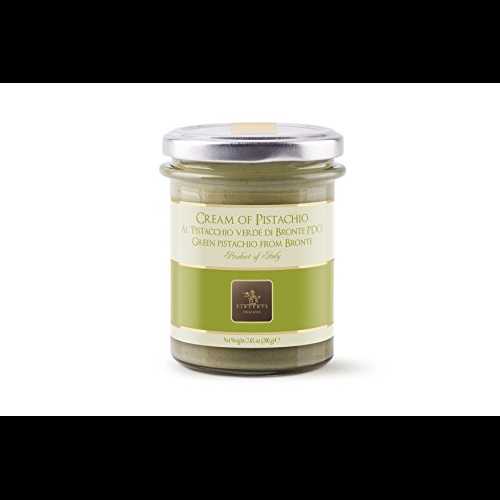 Vincente シシリアン クリーム オブ ピスタチオ ナッツ スプレッド、7.05 オンス Vincente Sicilian Cream of Pistachio Nut Spread, 7.05 Ounce