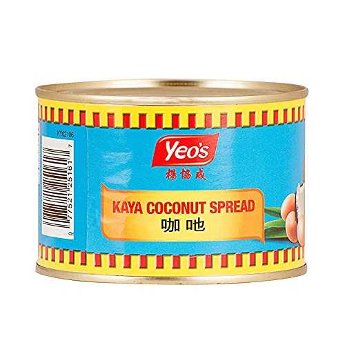Yeo's Kaya Coconut Jam, 17.6 Ounce - Delicious Smooth Coconut Spread, ...