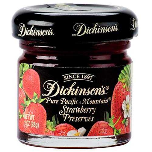 Dickinson's Pure Pacific Mountain Strawberry Preserves、1 オンス、72 個 Dickinson's Pure Pacific Mountain Strawberry Preserves, 1 oz, 72 Count