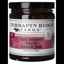 Terrapin Ridge Farms ホットペッパー ベリー ベーコン ジャム 11 オンス (6 個パック) Terrapin Ridge Farms Hot Pepper Berry Bacon Jam 11 OZ (Pack of 6)