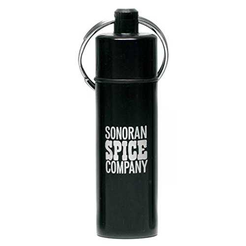 ソノラ スパイス トリニダード スコーピオン パウダー スパイス キーホルダー (ブラック) Sonoran Spice Trinidad Scorpion Powder Spice Keychain (Black)